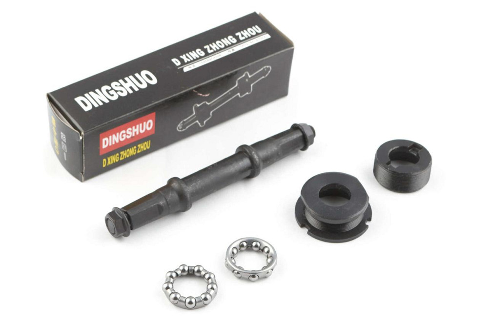 Каретка велосипедная разборная (квадрат под болт) (L-127mm) (горная, в сборе) Мукачево - изображение 1