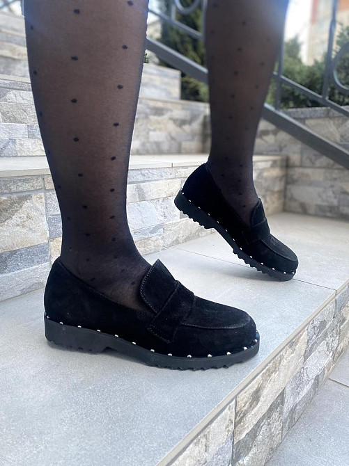 Lexi Туфлі жіночі Lexi 2006 чорні (весна-осінь, замша натуральна) (2644) лише 37р.39р. Коломыя - изображение 7