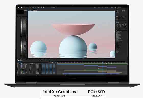 Ноутбук Samsung Galaxy Book3 Pro 360 NP960QFG 16" Amoled 2K сенсорний екран Intel Core i7-1360P 16/1TB SSD Миколаїв