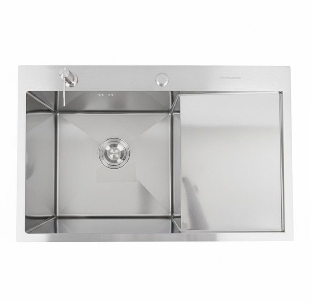 CM 78*50 L DÉCOR Мийка нержавійка Valeso Handmade (3.0/0.8) Коломыя - изображение 1