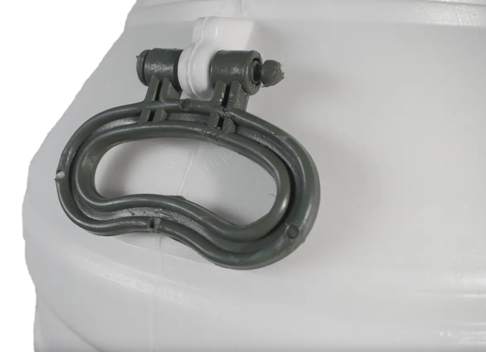 Высокая бочка 80 л пластиковая белая широкая горловина для молока и воды Днепр - изображение 5