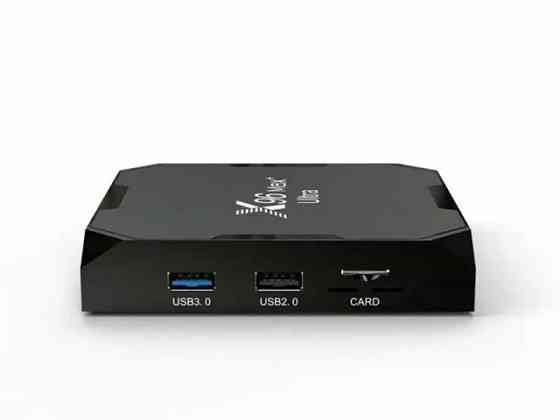 HD медіаплеєр X96 MAX+ Ultra Android TV (905x4/4GB/64GB) Чорний Харків