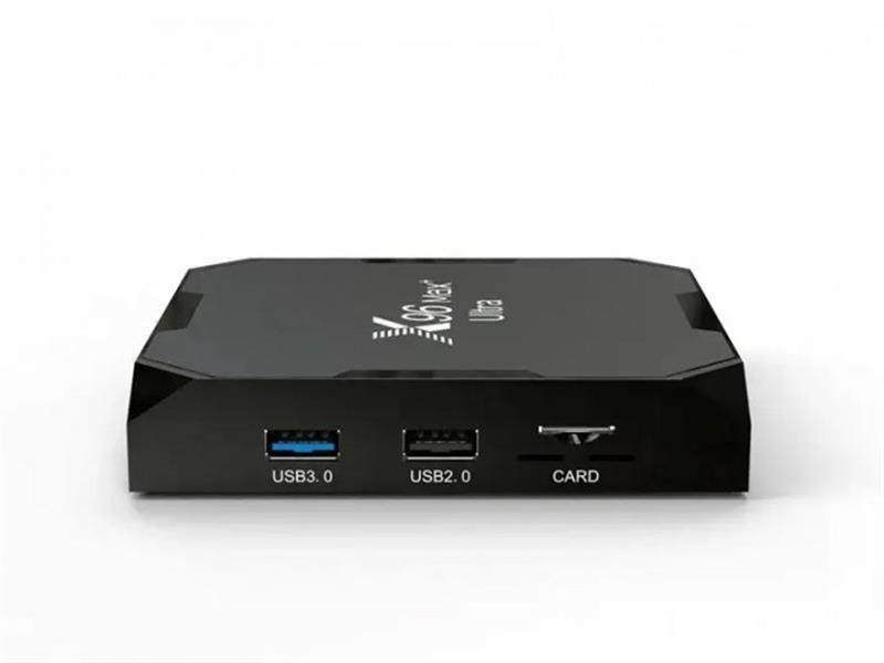 HD медіаплеєр X96 MAX+ Ultra Android TV (905x4/4GB/64GB) Чорний Харьков - изображение 3