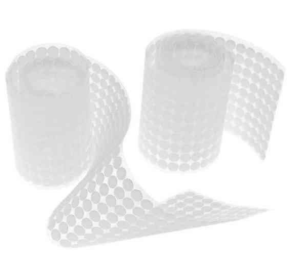 Липучки кухля застібки 1000 шт. самоклейні 10 мм, білі Винница