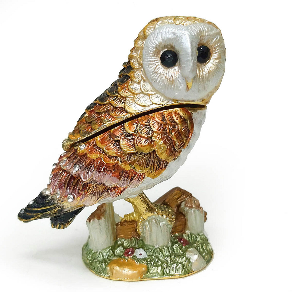 Скринька зі стразами Сова Київ - фото 1