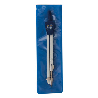 Циркуль ZiBi COLLEGE у м'якому PVC чохлі, темно-синій, KIDS Line (ZB.5310CL-03) Вінниця - фото 1