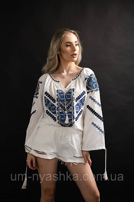 Жіноча лляна вишиванка "Мирослава" Кривий Ріг - фото 2