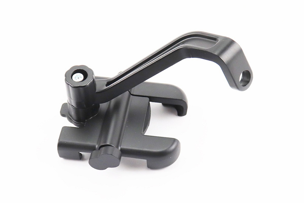 Тримач телефону на кермо металевий, кріплення під дзеркало, ширина 50-100мм регульована, тип 1 Київ - фото 2