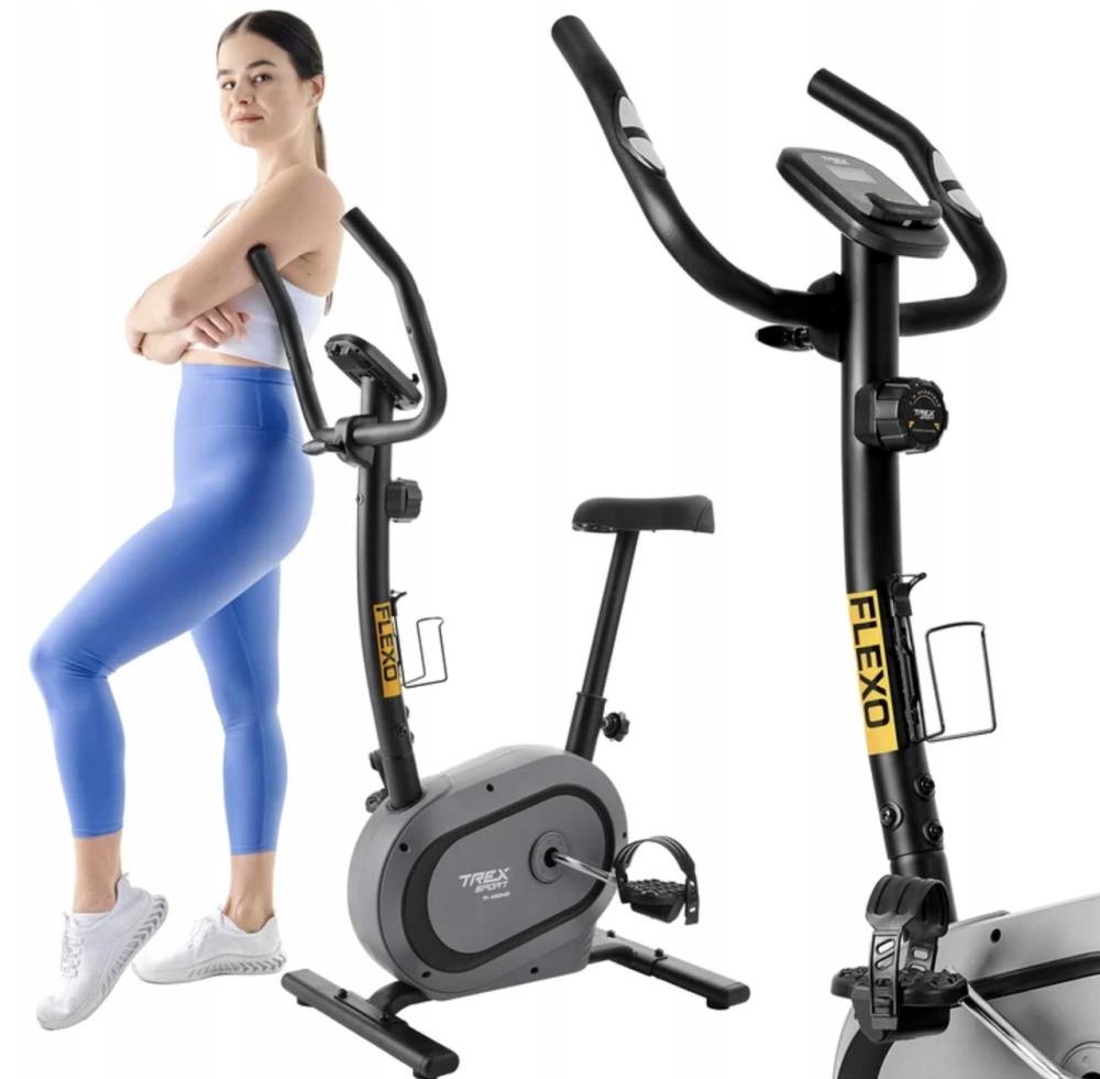 Велотренажер Trex Sport TX-450MB FLEXO магнітний сірий Киев - изображение 4
