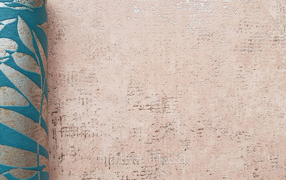 Обои виниловые на флизелине AS creation The Bos 0.53х10 под штукатурку эффект потертости коричневые с золотом Киев - изображение 2