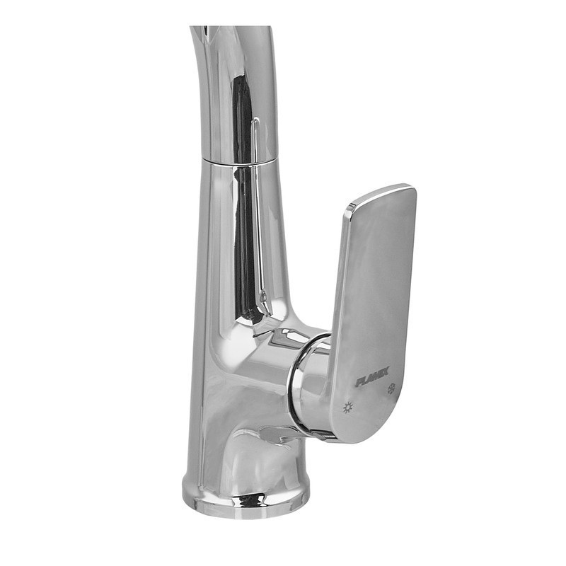 Змішувач для кухні Plamix Lucas-017 SET CHROME REFL.Grey з підведенням   ( PM0715 ) 30524 Харьков - изображение 6