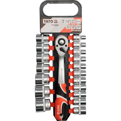 Набір головок Yato YT-38681 Вінниця - фото 1