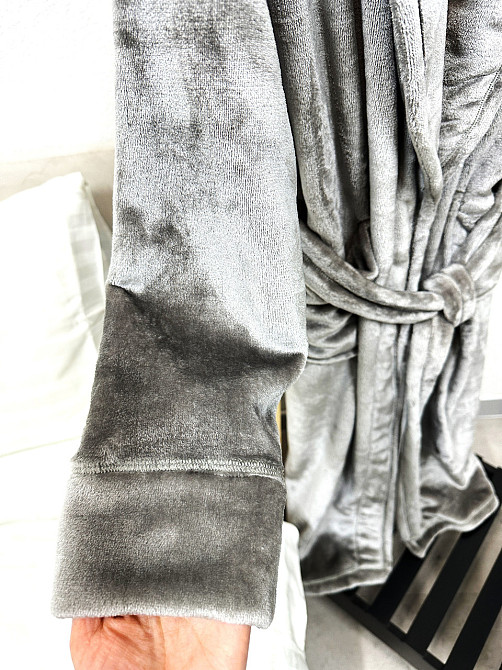 Ecotton Халат Ecotton L-XL з мікрофібри сірий well soft Grey Л-ХЛ Київ - фото 4