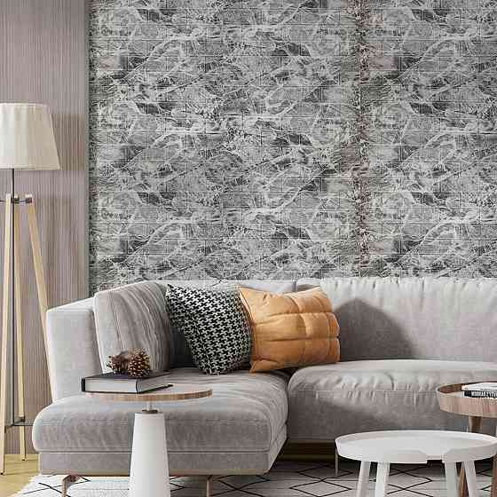 R061-2-20 Панель стінова у рулоні 3D 700х19600х2мм Мармур Чорний (D) SW-00002279 Київ