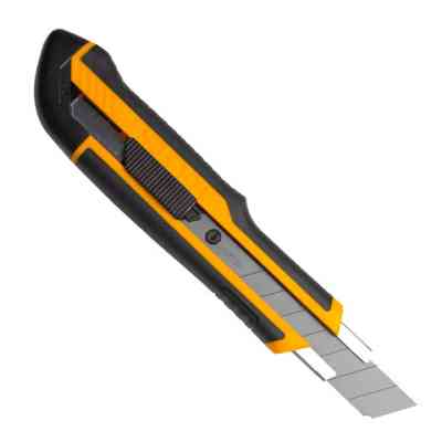 Нож монтажный Tolsen "ПРОФІ" сегментний 18 мм (30090) Винница