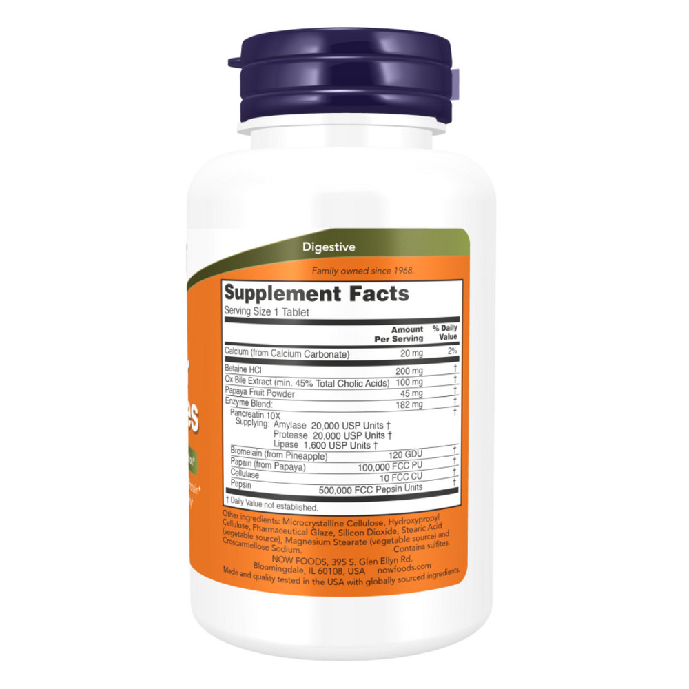 Энзимы NOW Foods Super Enzymes 180 tabs Киев - изображение 2