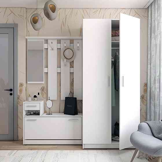 Передпокій Doros Alice та шафа Promo Білий (DRS-011385) Львів