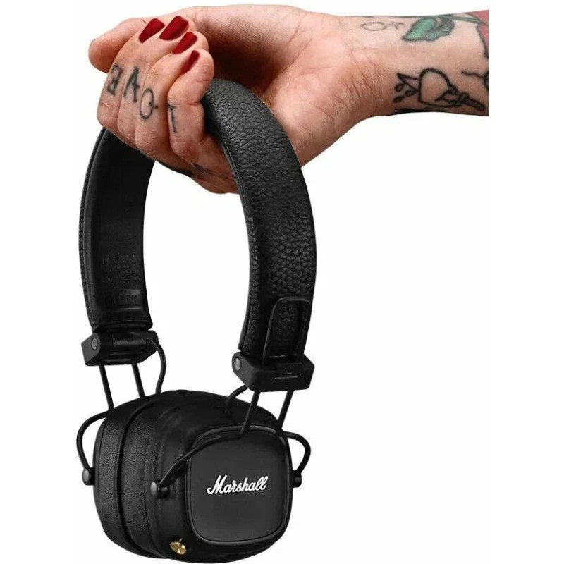 Bluetooth-гарнітура Marshall Major IV Black (1005773) Чорний Харків - фото 8