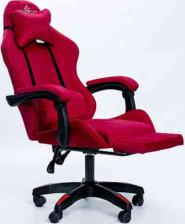 Крісло геймерське DIEGO ALCANTARA PRO Red Київ