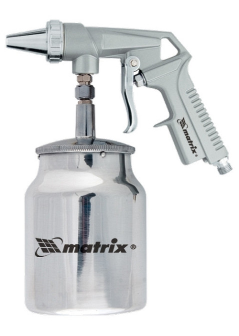 Пистолет пескоструйный с нижним бачком, пневматический MATRIX Полтава - изображение 1