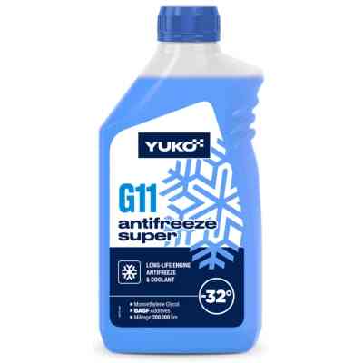 Антифриз Yuko -32 Super G11 синій. ПЕ кан.1л (1 кг.) (4823110404393) Винница