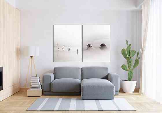 Модульная картина в гостиную / спальню Туман в природі TLV-2_012 120х170  см Киев