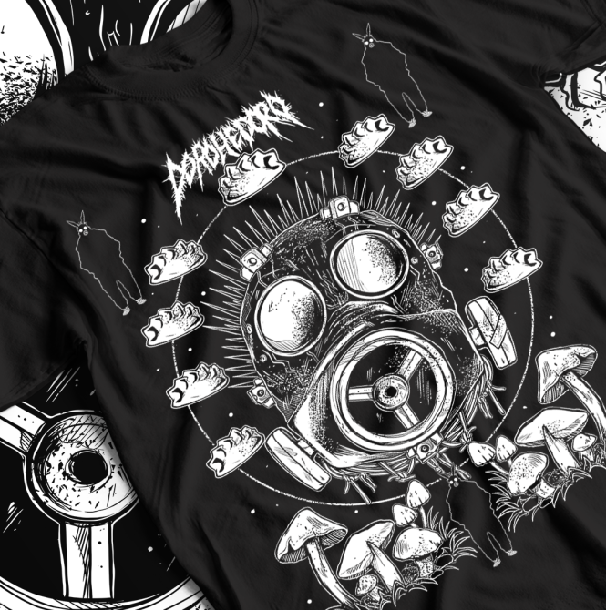 Футболка для мальчика аниме Дорохедоро Велкоме То Кхаос оверсайз (рост от 165 до 180 ) Черний AnimeJ0708m Днепр - изображение 1