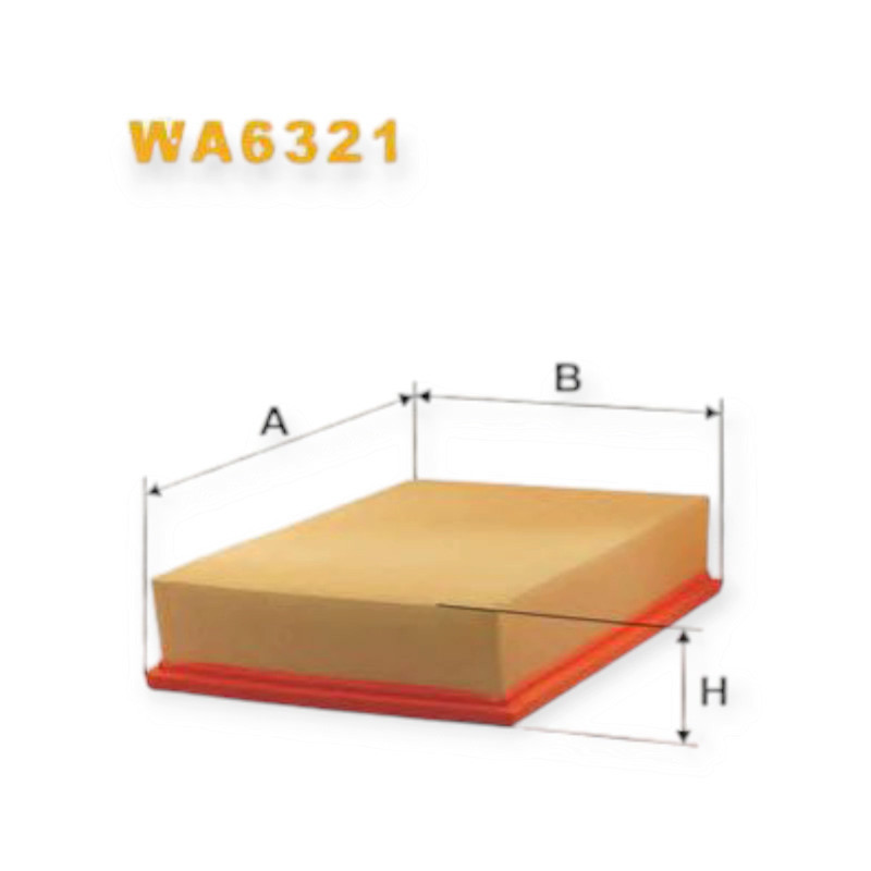 Фильтр Фольцваген Кадди II 1.9D,SDI,TDI, 1.3-1.6i (95-04) воздушный Мукачево - изображение 1