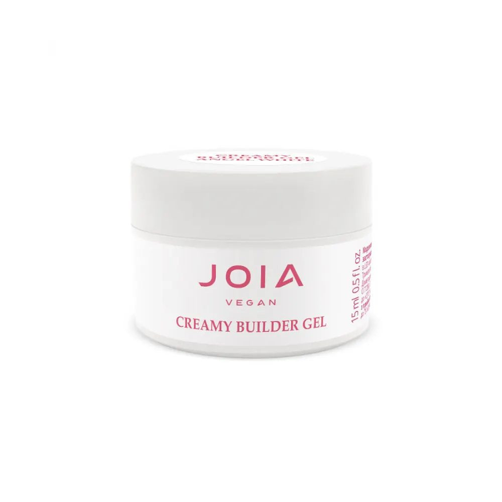 Моделирующий гель для ногтей Creamy Builder Gel 002 Angel White JOIA vegan 15 мл Киев - изображение 8