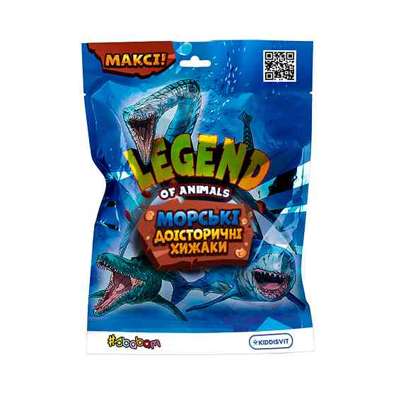 Стретч-іграшка у вигляді тварини Legend of animals – Морські доісторичні хижаки Днепр