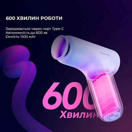 Масажер Yunmai Massage Gun Mini 2 (YMFG-M356) ( Білий ) Харків