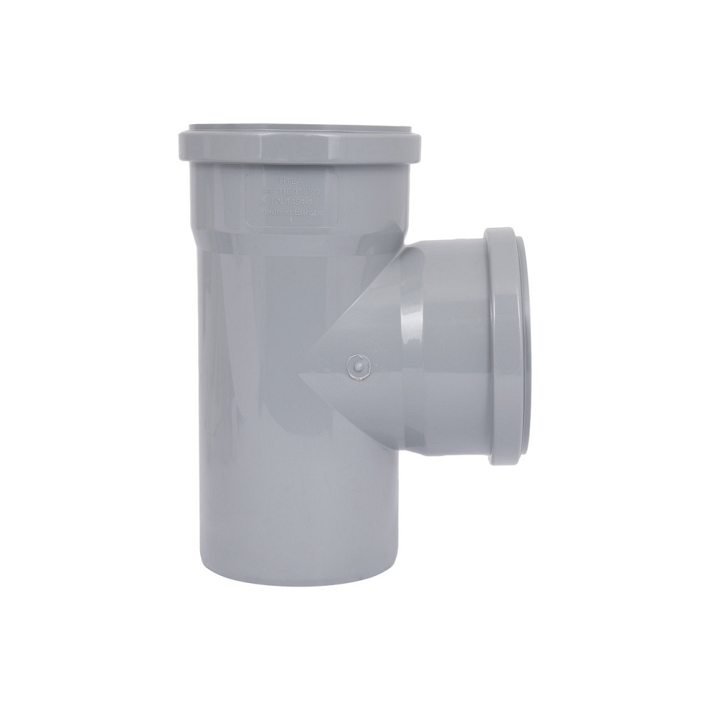 Тройник PPR канализационный TA Sewage 110, 90° Киев - изображение 9