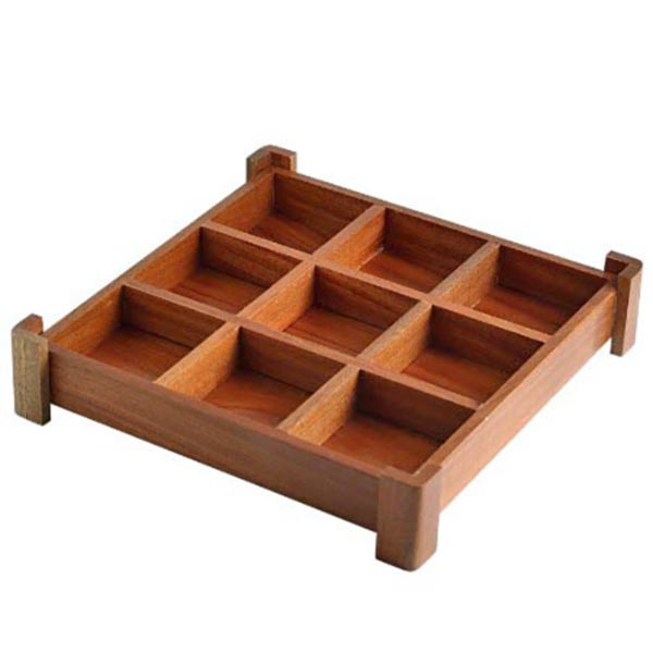 Менажница деревянная 