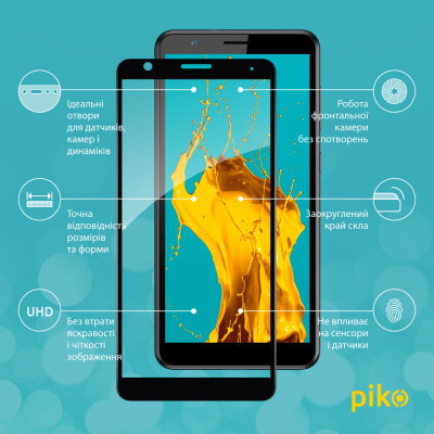 Стекло защитное Piko Full Glue ZTE Blade A31 Plus (1283126523120) Винница - изображение 3