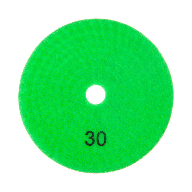 Коло алмазне шліфувальне гнучкий на липучці 125 мм P30. INTERTOOL BT-0922 Київ - фото 1