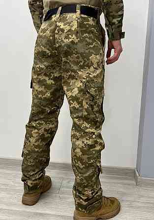 Тактические теплые штаны на флисе (Пиксель) 58 Киев