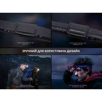 Ліхтар Fenix HL12R V2.0 фіолетовий (HL12RV20P) Вінниця