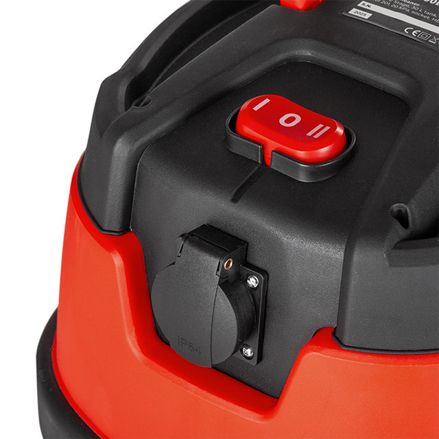 Пилосос будівельний INTERTOOL WT-1430, 1,4 кВт, 2 Stage, >20кПа, бак 30 л нержавіюча сталь 201, розетка, STORM - Гарантія 36 міс Львів - фото 7