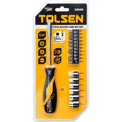 Отвертка Tolsen 17 насадок (20045) Винница - изображение 2