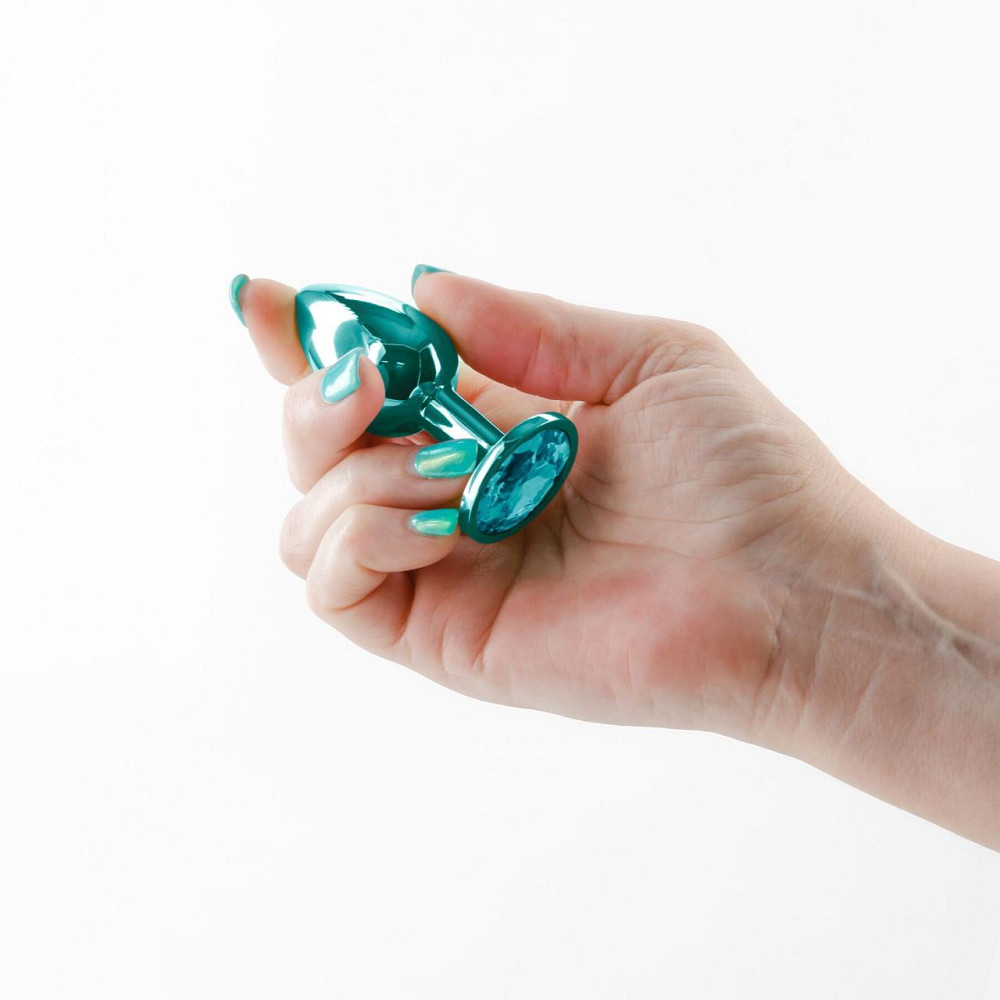 Анальная пробка NS Novelties Rear Assets - Small - Teal Sex Aura Киев - изображение 2