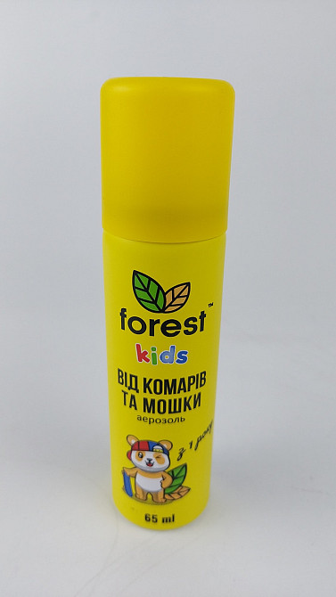 Спрей-репелент "Forest Kids" від комарів і мошки, TM "FOREST", 65 мл (1 шт.) Харків - фото 1