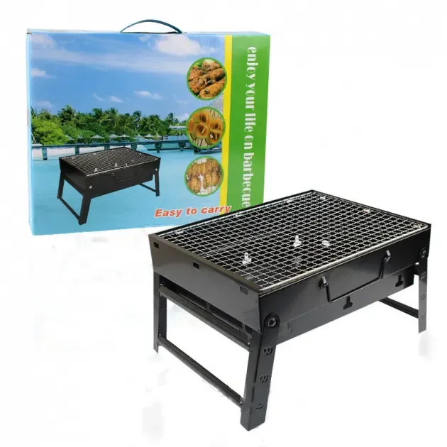 Складной мангал гриль, барбекю 35 x 27 x 20 см Коломия - фото 1