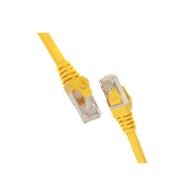 Патч-корд 1.50м S/FTP Cat 6 CU PVC 26AWG 7/0.16 yellow 2E (2E-PC6SFTPCOP-150YLW) Винница - изображение 1