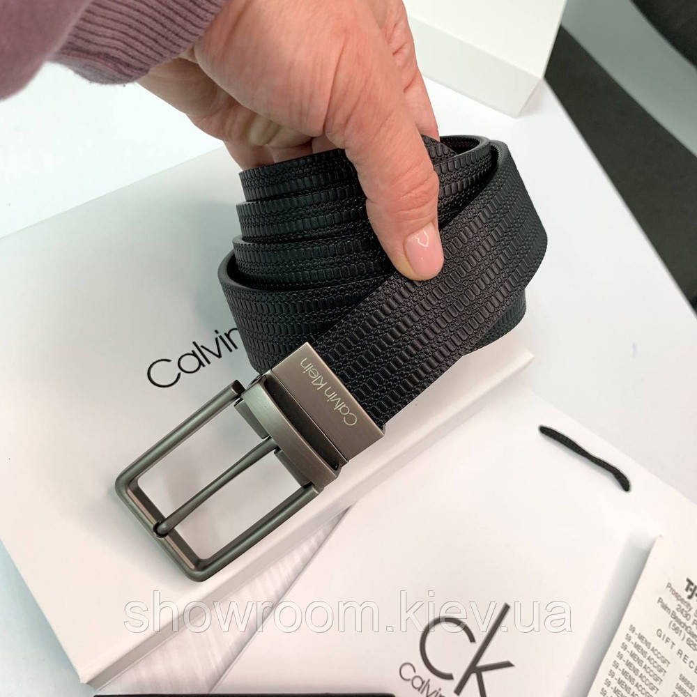Чоловічий подарунковий набір ремінь та портмоне (489) Carbon Київ - фото 9
