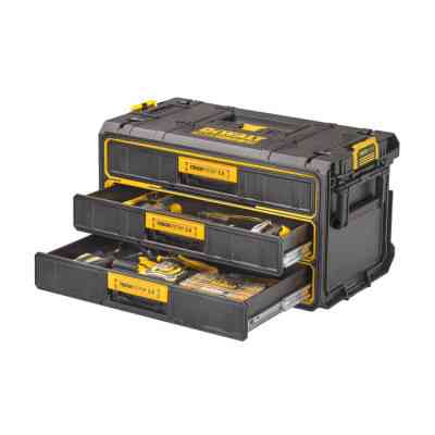 Ящик для инструментов DeWALT TOUGHSYSTEM 2.0, 555х355х305 мм., модуль на 3 ящика (DWST08330-1) Винница