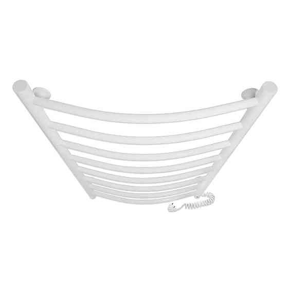 Електричний полотенцесушитель Laris Зебра Класик ЧК8 500Х800 Е білий Київ