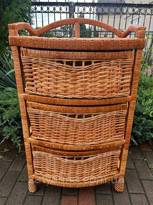 Шухляда-комод із лози дутий Київ - фото 3