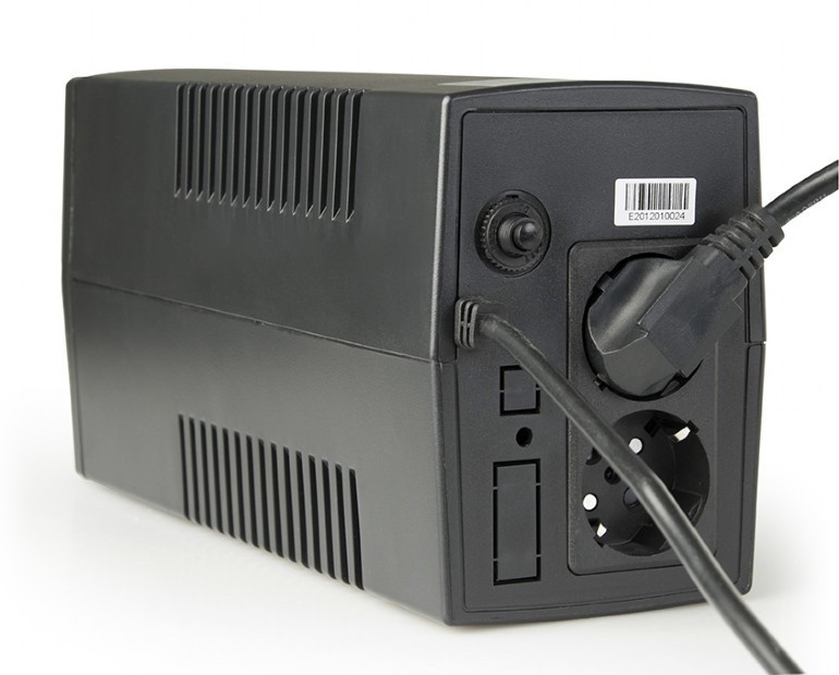 ДБЖ EnerGenie EG-UPS-B650 650VA, Line Int., AVR, 2xSchuko Чорний Харьков - изображение 3