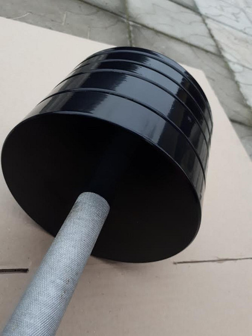 Гантели наборные 2 по 26 кг Гантели, гири, штанги и диски металлические с порошковой покраской Киев - изображение 3