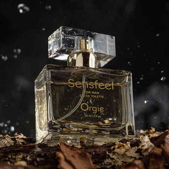 Мужские духи с феромонами Orgie – Sensfeel for Man (50 мл), цитрусово-древесный аромат Sex Aura Киев